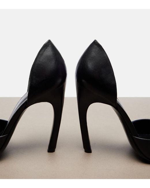 Gucci Black Boulevard Horsebit Leather Pumps