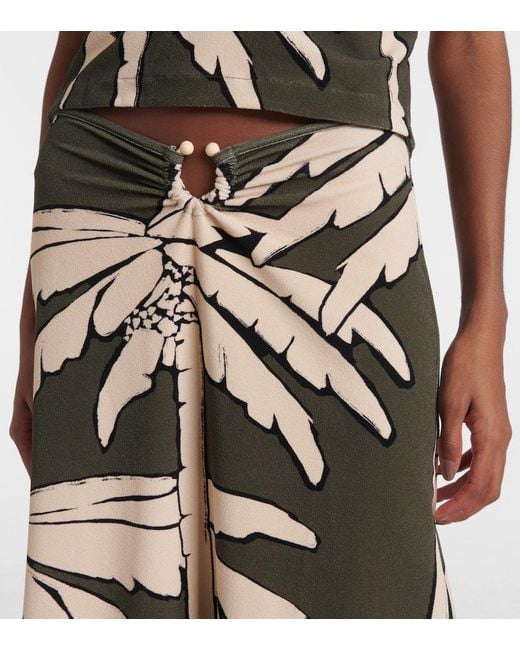 Gonna Lunga di Johanna Ortiz in Green