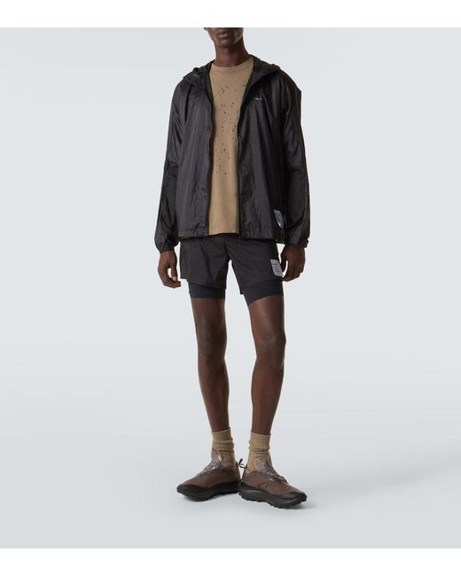 Short De Running Techsilk Satisfy pour homme en coloris Black