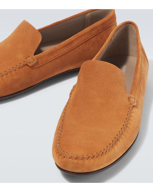 Mocassini Alder di Manolo Blahnik in Brown da Uomo