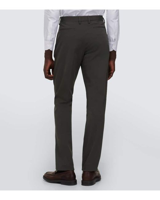 Pantaloni chino in cotone di Berluti in Gray da Uomo
