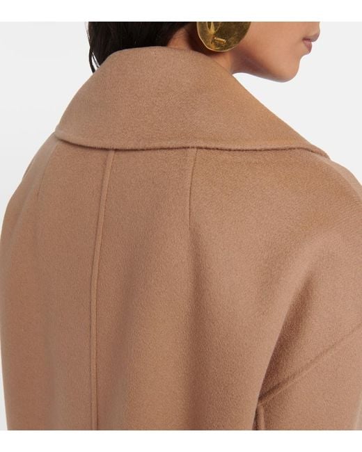 Cappotto Holland in lana vergine di Max Mara in Brown