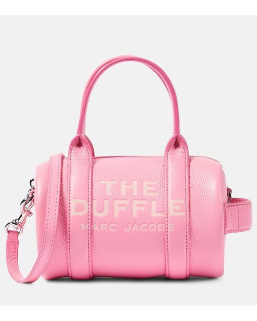 Borsa The Duffle Mini in pelle di Marc Jacobs in Pink