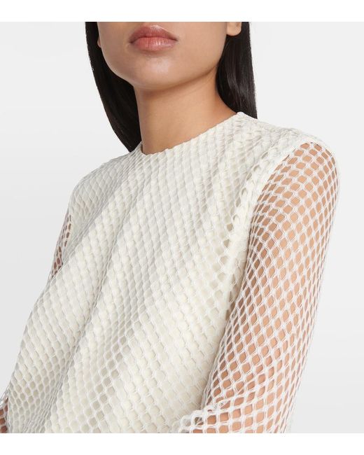 Totême Natural Layered Lace Top