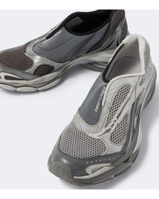 Balenciaga Gray D'Orsay Sneakers for men