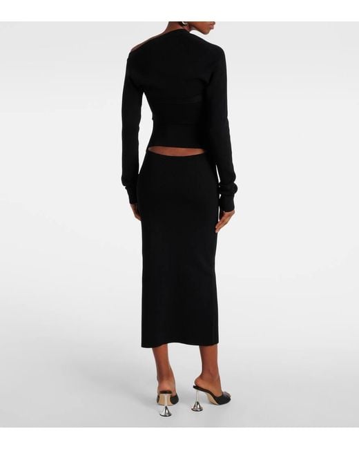 Abito Midi di Christopher Esber in Black