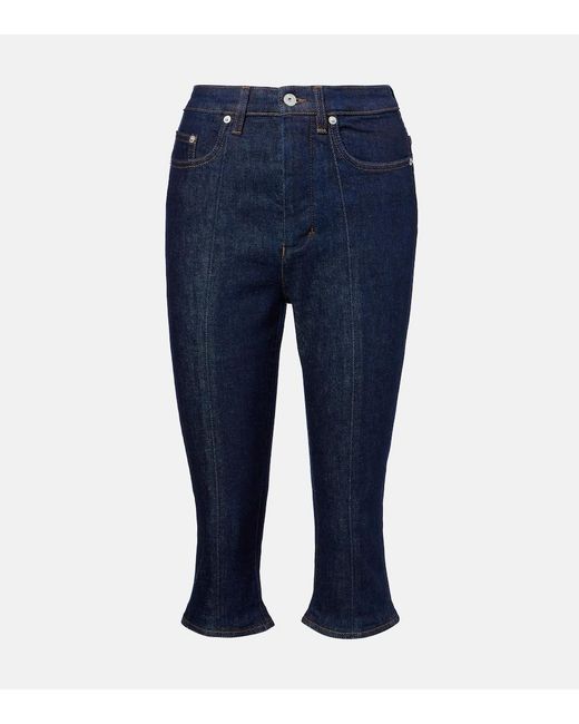 Jacquemus Blue Fernando De-Nimes Capri Jeans