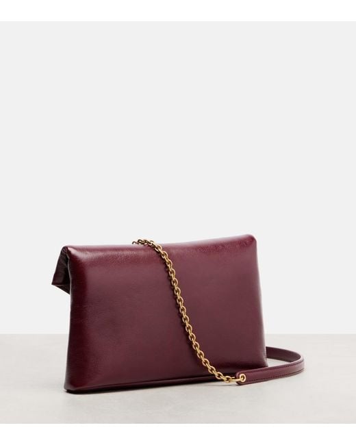 Borsa A Tracolla Cassandre Mini di Saint Laurent in Red