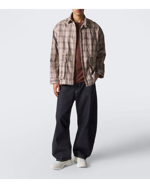 Comme des Garçons White X New Balance 2010 Leather-Trimmed Sneakers for men