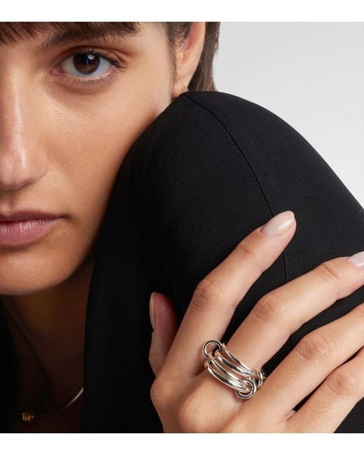 Spinelli Kilcollin White Ring Hyacinth Aus Sterlingsilber