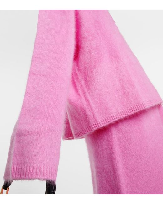 Lisa Yang Pink Natalia Oversized Cashmere Sweater