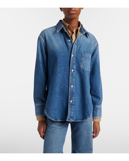 Citizens of Humanity Blue Carter Denim Shirt