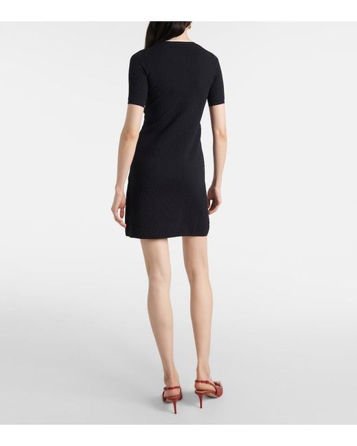 Valentino Black Toile Iconographe Minidress