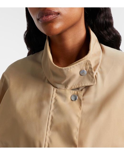 Prada Natural Re-Nylon Cropped Jacket