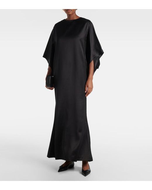 FFORME Black Devora Deconstructed Maxi Dress