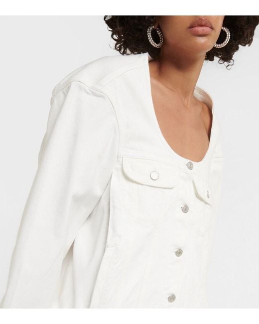 Courreges White Denim Jacket