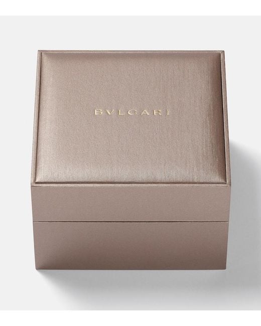 BVLGARI Metallic Uhr Lady Mit Diamanten Und Rubellit