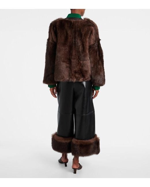Loewe Brown Shearling Jacket