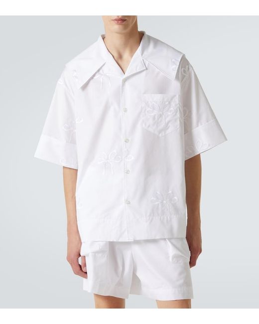 Camicia di Simone Rocha in White da Uomo