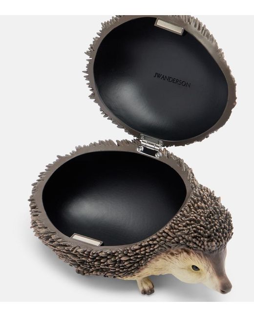 J.W. Anderson Brown Hedgehog Clutch
