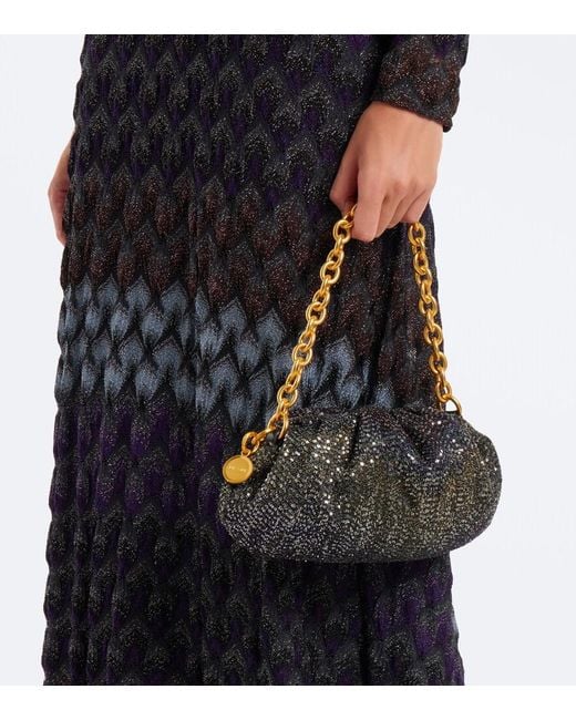 Missoni Black Sequined Small Clutch