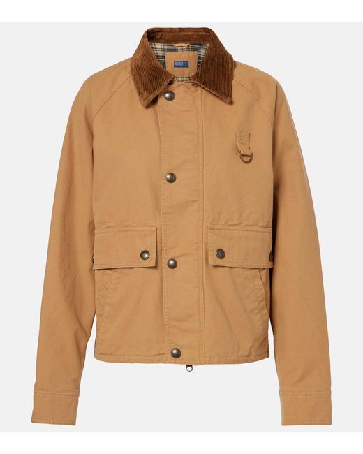 Polo Ralph Lauren Brown Cotton Field Jacket