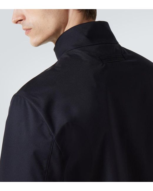 Zegna Blue Motorin 100Cc Technical Blouson for men