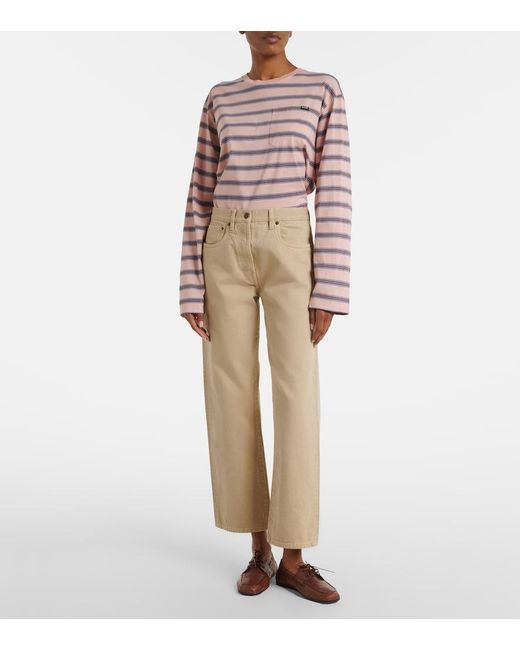 Jean Straight Prada en coloris Natural