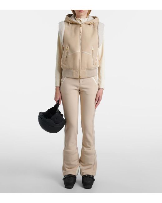 Bogner Natural Finel Suede Ski Jacket
