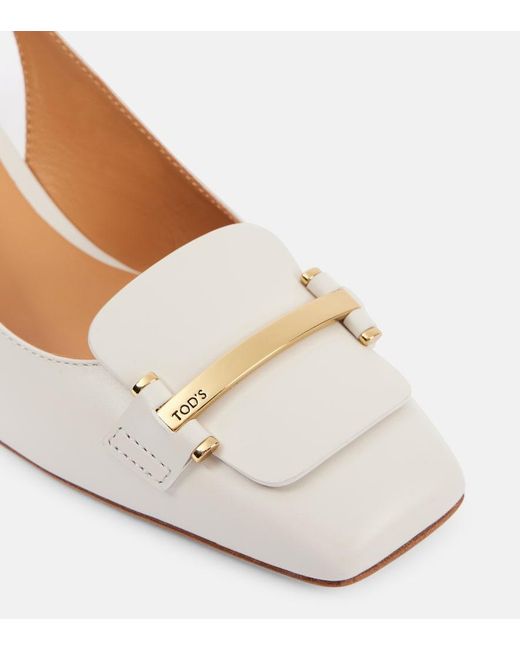 Tod's White With Heel