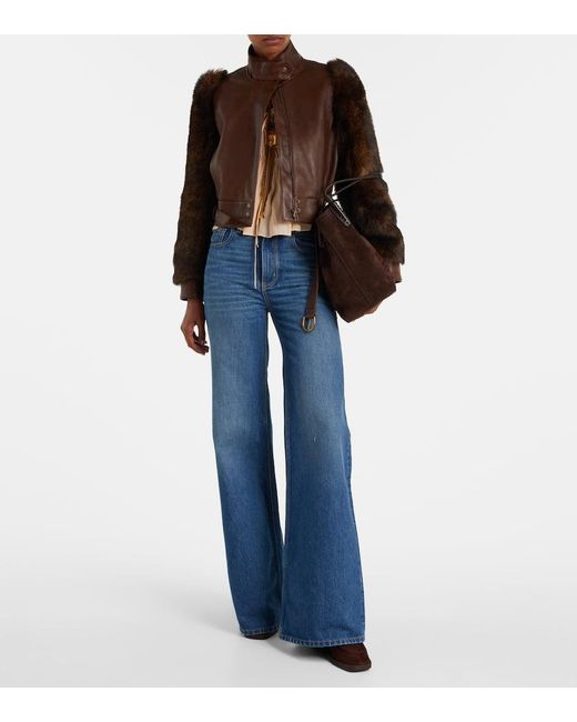 Jimmy Choo Brown Ankle Boots Hali Aus Veloursleder