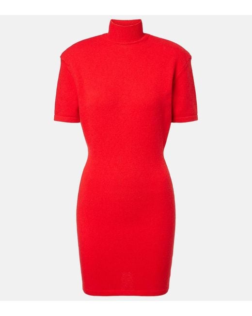 Abito Corto di Jacquemus in Red