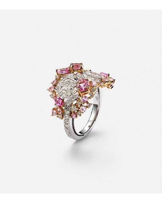 ANANYA Magnificent Jewels Volume 2 18Kt Pinky Ring With Gemstones
