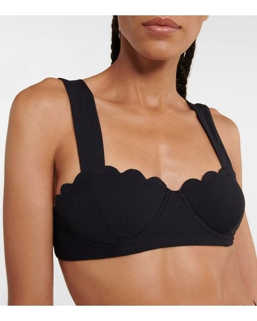 Marysia Swim Black North Bikini Top