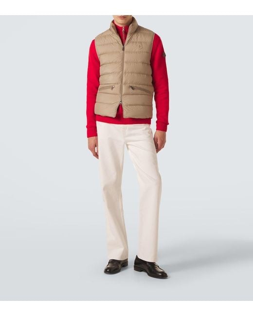 Moncler Natural Treompan Down Vest for men