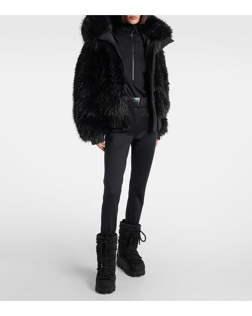 Goldbergh Black Indira Reversible Ski Jacket