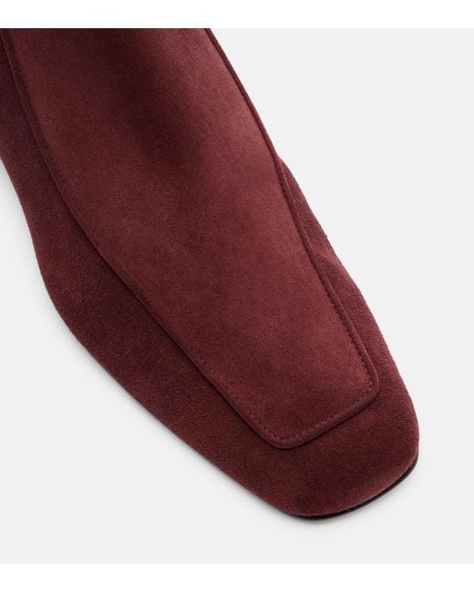 Herbert Levine Red Shadow Ban 30 Suede Ankle Boots