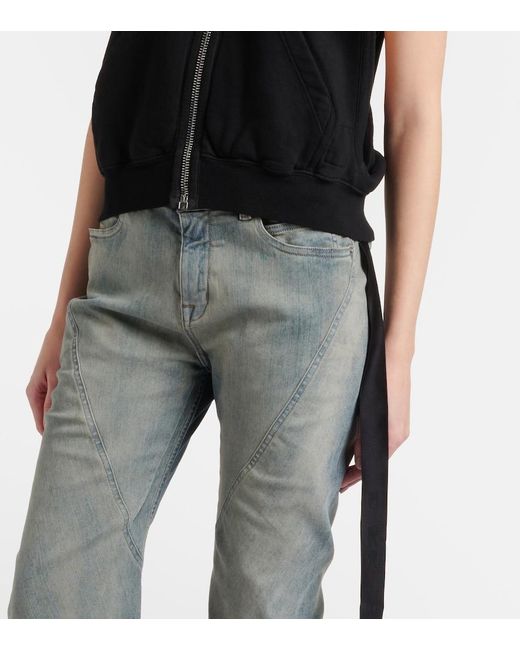 Chaleco De Jersey De Algodon Rick Owens de color Black
