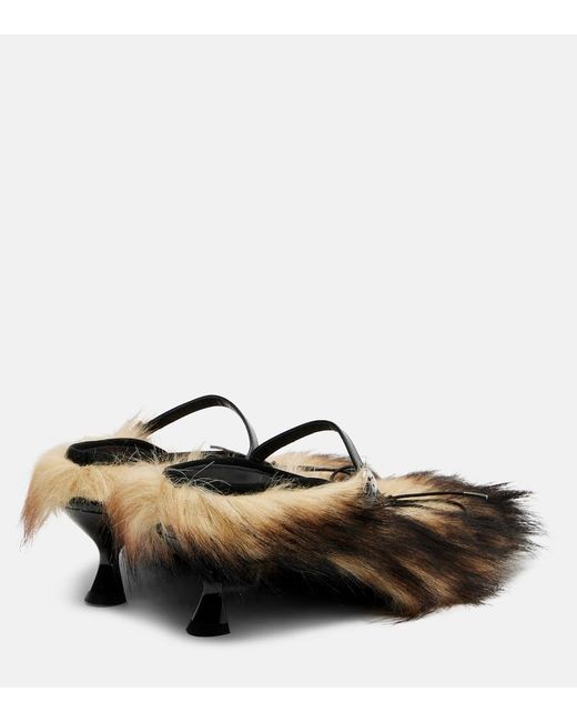Mules Grip di Simone Rocha in Brown