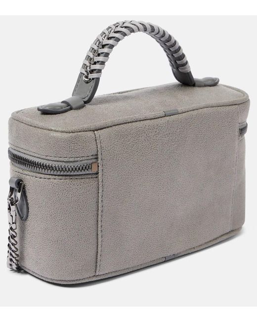 Stella McCartney Metallic Falabella Small Faux Leather Shoulder Bag