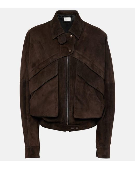 Veste En Daim Magda Butrym en coloris Black