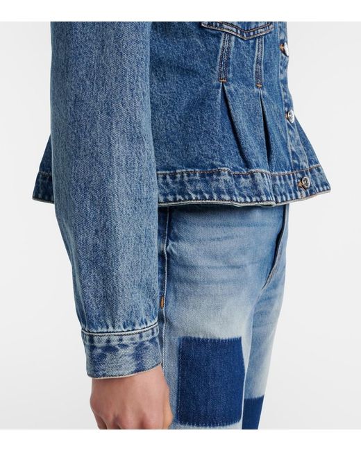 Veronica Beard Blue Zahara Denim Jacket