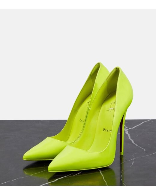 Escarpins So Kate 120 en cuir Christian Louboutin en coloris Green