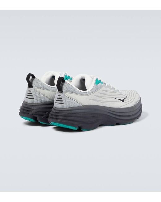 Hoka One One Blue Tech/stealth Bondi 8 Sneakers for men
