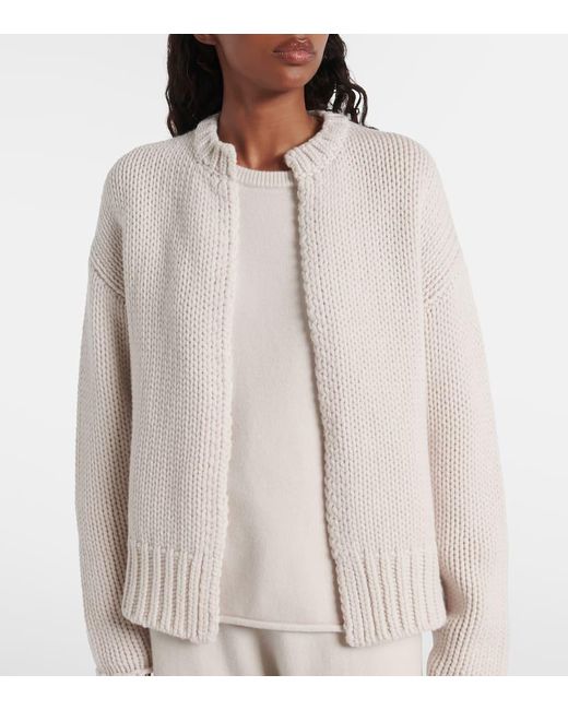 Cardigan Envolvente Ginza De Cachemir Extreme Cashmere de color Natural
