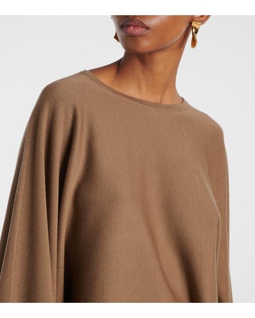 Max Mara Brown Frais Virgin Wool Sweater