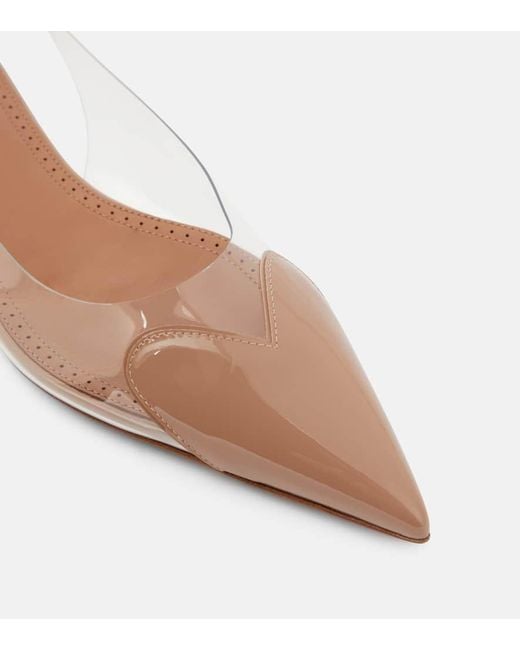 Alaïa Brown Le Coeur Flat Shoe