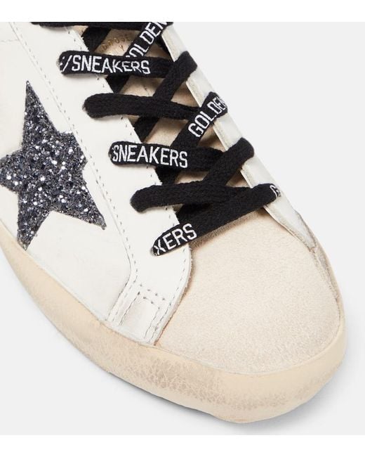 Golden Goose Deluxe Brand Multicolor Super-Star Leather Sneakers
