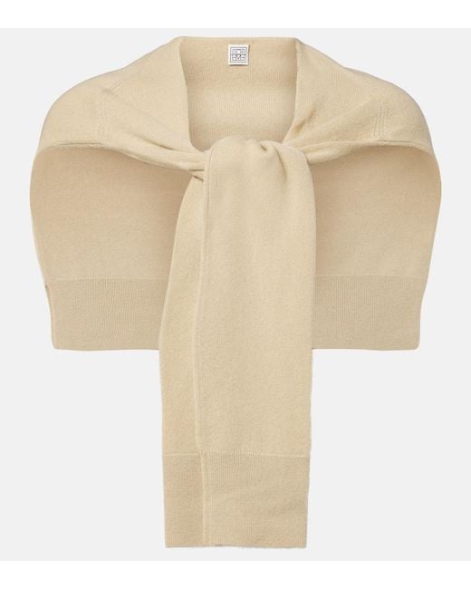 Totême  Natural Cashmere Scarf