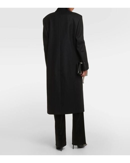 Cappotto Edmont in misto lana di Nili Lotan in Black